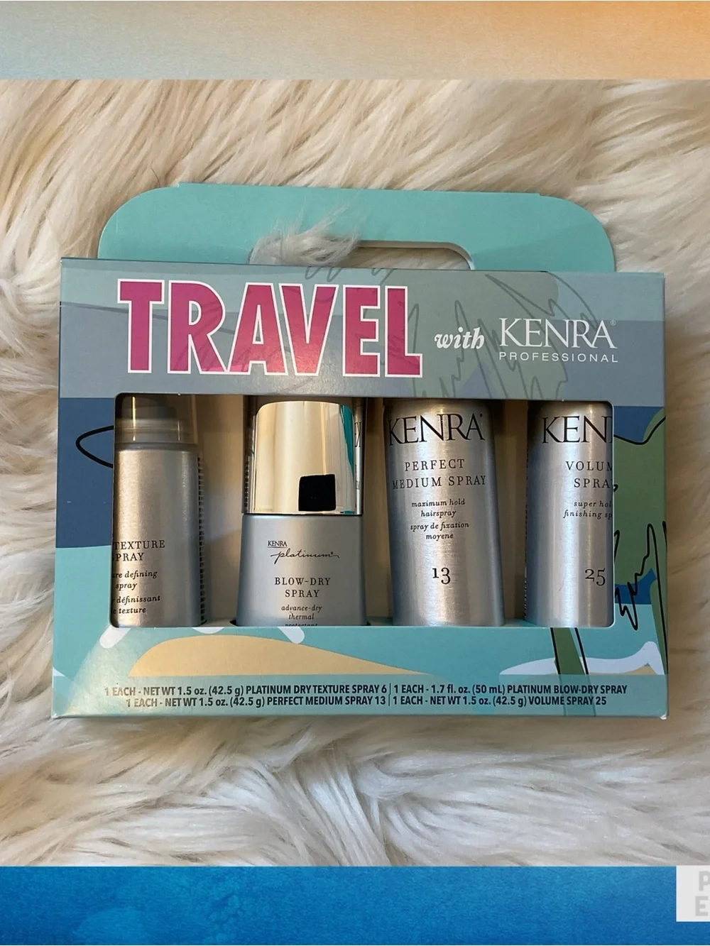 Travel with Kenra Professional Set - New